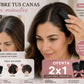 CanasZero™ 2x1 Peina, Cubre y Disimula tus Canas en Minutos